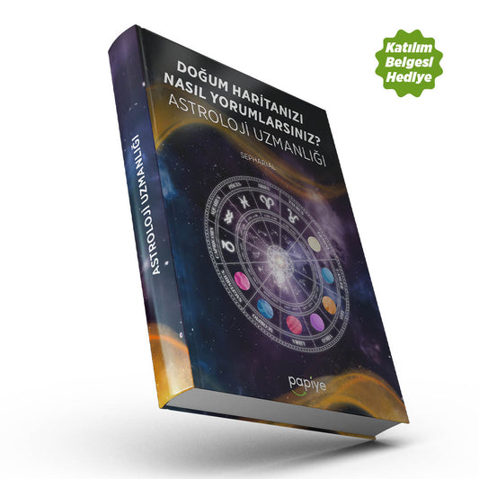 Astroloji Uzmanlığı Eğitim PDF E-kitabı (Katılım Belgesi Hediyeli)