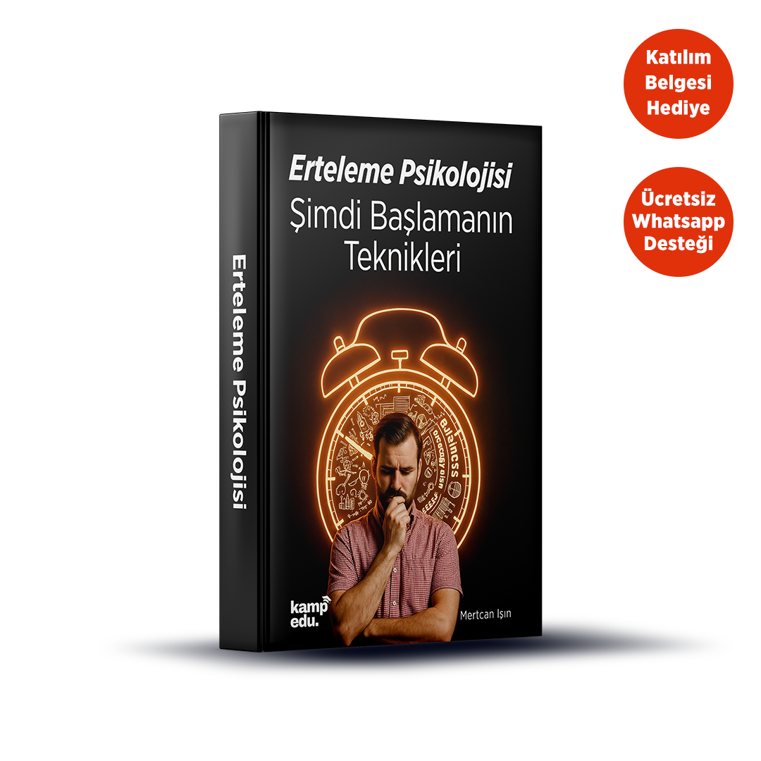 Erteleme Psikolojisi: Şimdi Başlamanın Teknikleri PDF E-Kitabı (Katılım Belgesi Hediyeli)