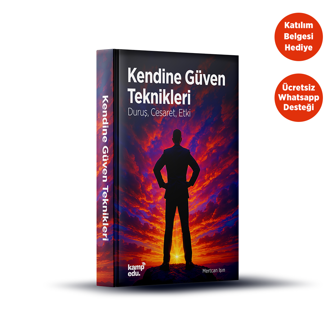 Kendine Güven Teknikleri: Duruş, Cesaret, Etki PDF E-Kitabı (Katılım Belgesi Hediyeli)