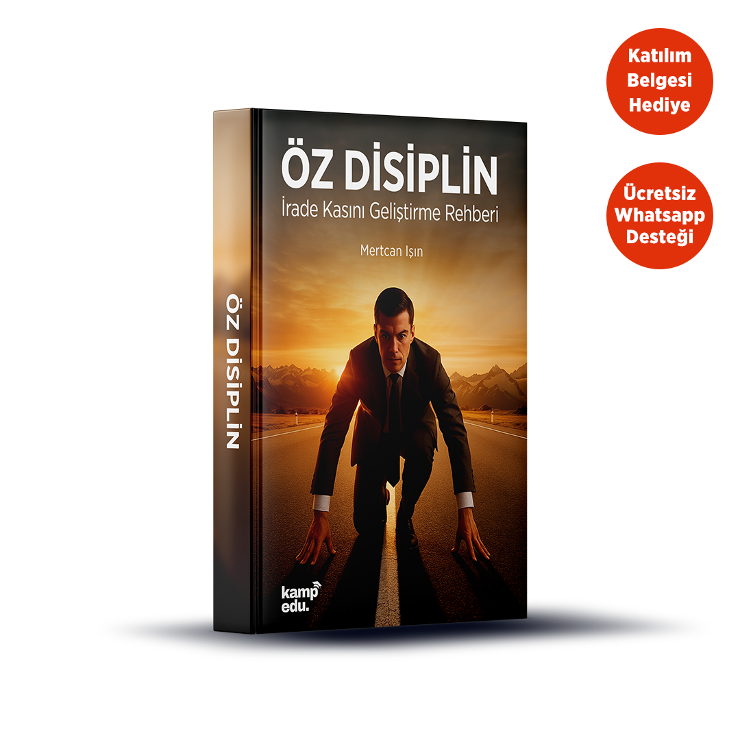 Öz Disiplin: İrade Kasını Geliştirme Rehberi PDF E-kitabı (Katılım Belgesi Hediyeli)